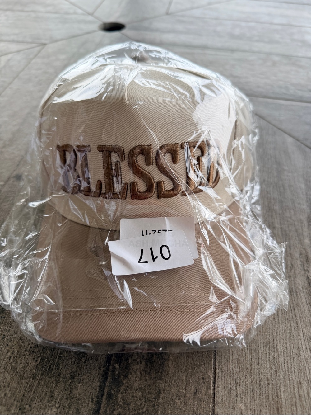 BLESSED Embroidered Hat